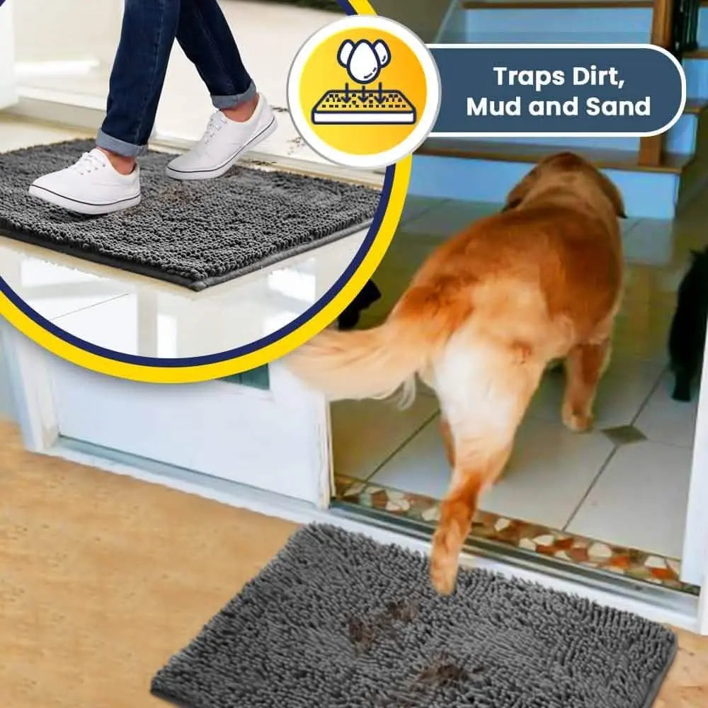 Muddy Mat Original Anti-Mud Mat - Ultra Absorbent & Non-Slip