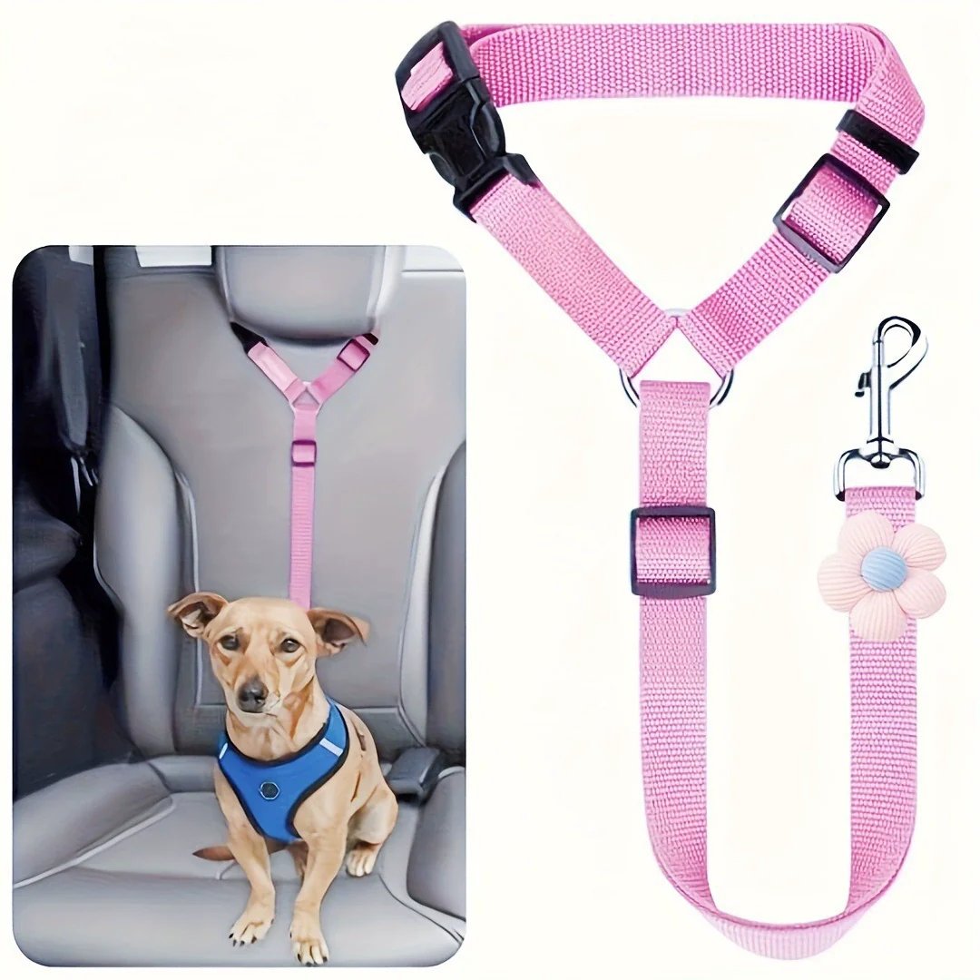 🔥HOT SELL🎁2-in-1 Dog Car Seat Belt & Walking Leash