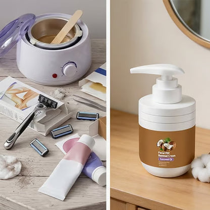 50% OFF Today: Stop Waxing Your Face! 🛑 Get Silky, Hair-Free Skin In 8 Minutes Without The Burn & Pain 🥥✨