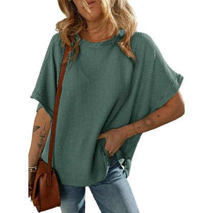 👚 BEST SELLER | Loose-Fit Batwing T-Shirt – Stay Cool, Look Slim & Feel Comfortable