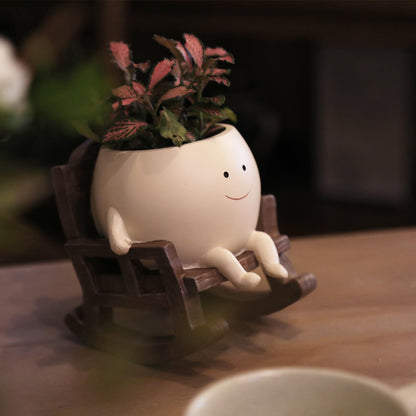 🏡Hot Selling Today – Swing Face Planter | Transform Empty Corners Into Eye-Catching Decor