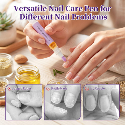 🔥Buy 1 Get 1 Free🖊️Cuticle Oil Nail Pusher Pen