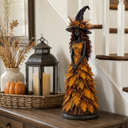 🔥🧙Enchanted Autumn Witch Figurine (✨2026 Limited Edition)