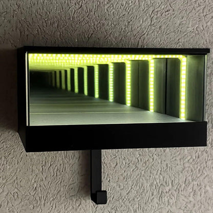 Infinity Garage Key Holder🌟 | Sleek Illuminated Design, Fully Rechargeable for Everyday Convenience
