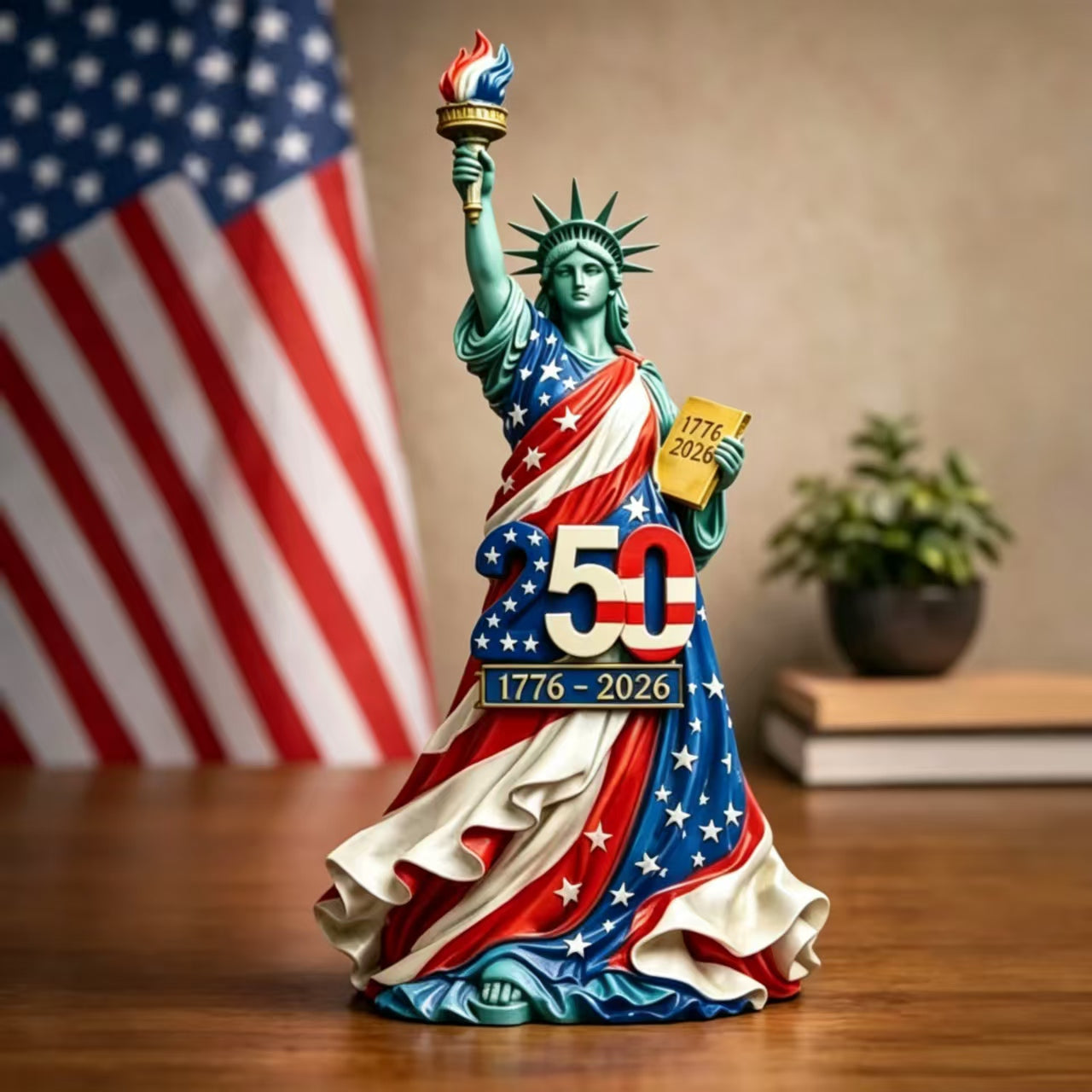🔥 [Limited Edition] USA 250th Anniversary Liberty Statue (Deluxe Celebration Set Available)