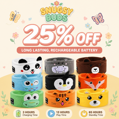 💖25%OFF 💖Kids Animal Sleep Headphones™