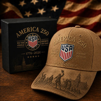 🎖️America 250 Commemorative Cap – 1776–2026 Limited Edition Patriotic Baseball Hat🧢(Breathable & Lightweight Comfort & Unisex Fit)