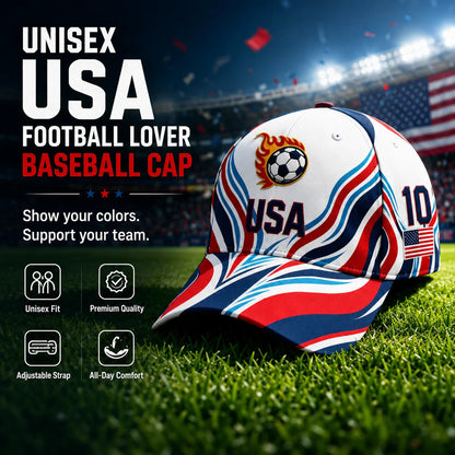 🧢Unisex USA Football Lover Baseball Cap