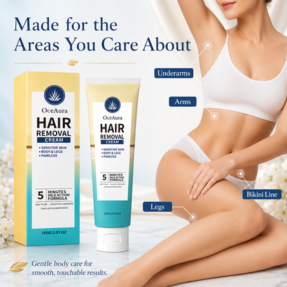 ✨ OceAura Mild Hair Removal Cream