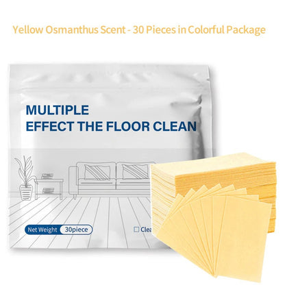 🔥49% OFF-💦30-Pieces Multi-Effect Floor Cleaning Sheets