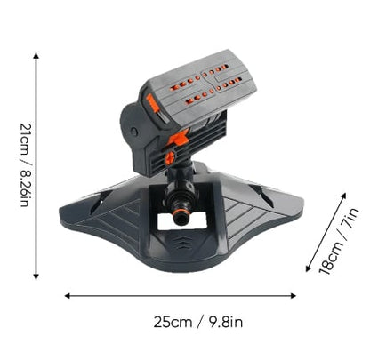 💦 Adjustable Oscillating Sprinkler Wide Coverage