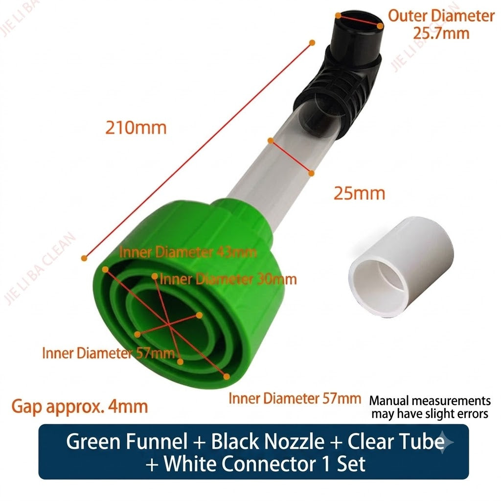 AC Drain Line Cleaner Adapter Evacuates & Unclog AC Drain Line