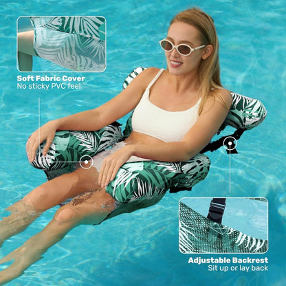 🌊SUMMER BESTSELLER🔥Inflatable Pool Floats Adult | No Sinking, No Leaks, All-Day Summer Comfort!