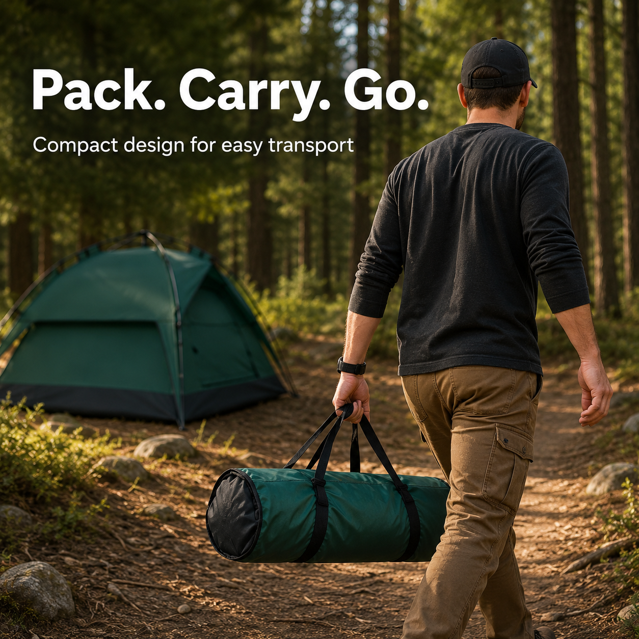 ✨Instant Pop-Up Camping Tent | Waterproof Lightweight Outdoor Ten