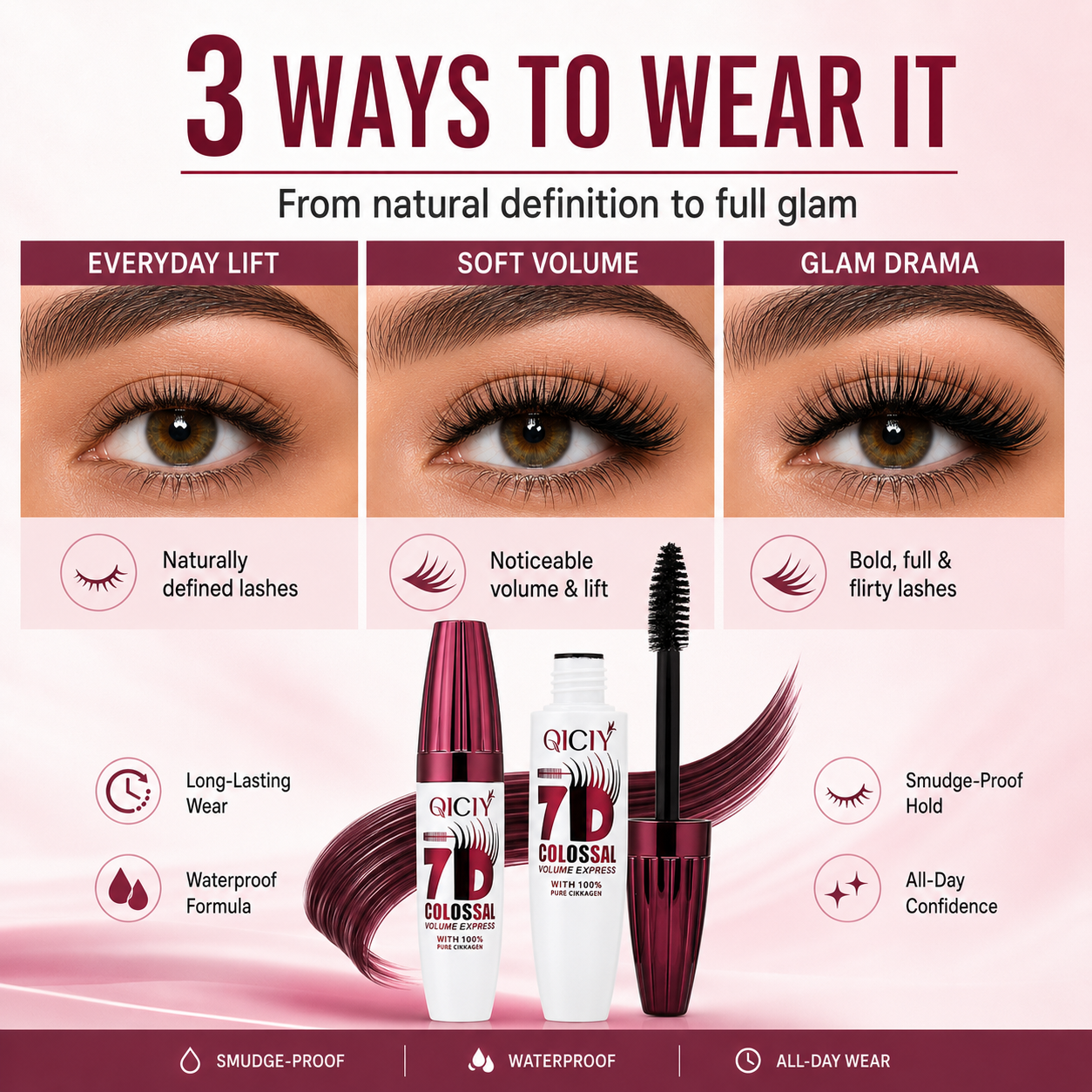 ✨QICIY 7D Colossal Volume Express Mascara