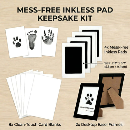 🔥 Paw Print Kit | Capture Their Paw Before It’s Gone Forever 🐾 No Mess Memory Keepsake