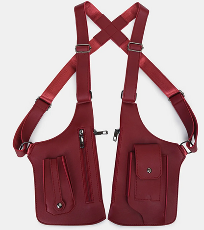 Dual-Shoulder Ergonomic Underarm Vest Pack