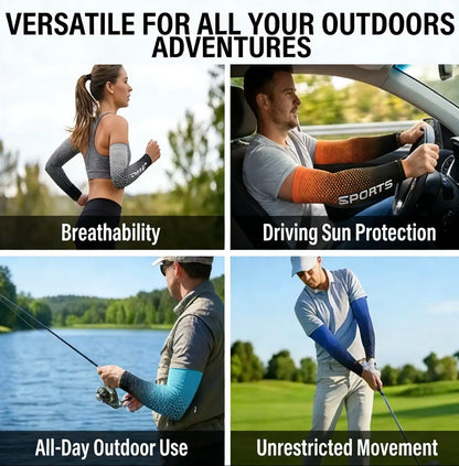 🔥 HOT SELLING | 5 Pairs Cooling Arm Sleeves | Stay Cool, Prevent Sunburn & Protect Your Skin All Summer Long