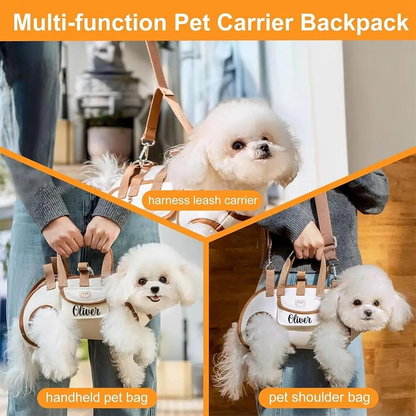 Waterproof Adjustable Dog Backpack Carrier