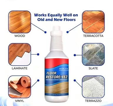 FINAL HOURS! 50% OFF NOW 🎁 50K+ Happy Customers & Flying Off Shelves! Stock Nearly Gone ✨ 🧴 Floor Restorer Instant Mirror-Like Shine + Long-Lasting Protection Transform Your Home Floors In Seconds