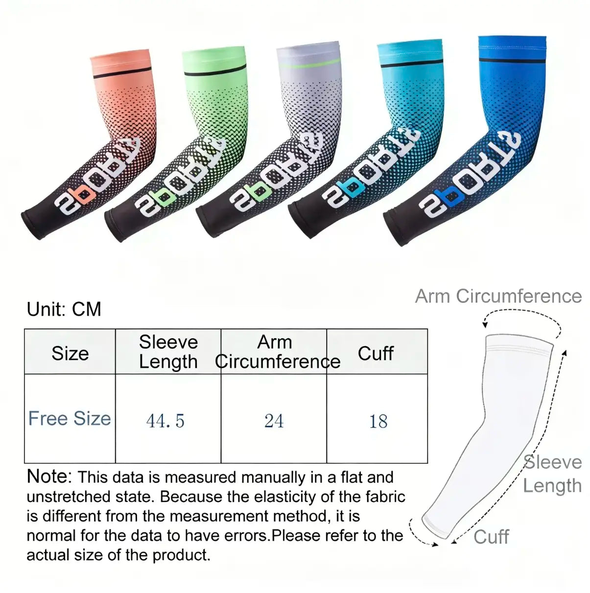 🔥 HOT SELLING | 5 Pairs Cooling Arm Sleeves | Stay Cool, Prevent Sunburn & Protect Your Skin All Summer Long