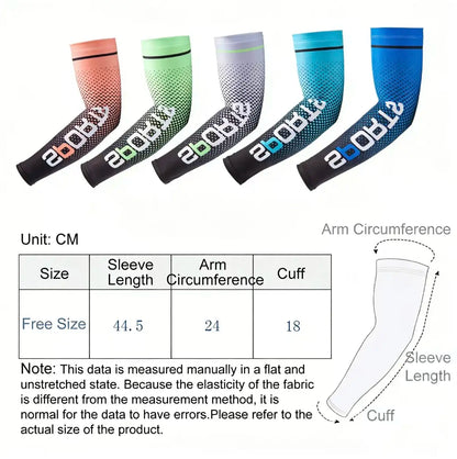 🔥 HOT SELLING | 5 Pairs Cooling Arm Sleeves | Stay Cool, Prevent Sunburn & Protect Your Skin All Summer Long