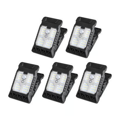 Solar Clip Light with Motion Sensor