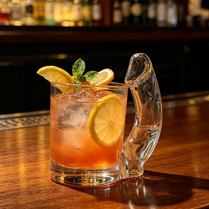 🥂✨ Fun D-Cup Shaped Cocktail Glass