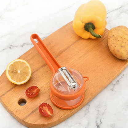 🔥50% OFF Today🔥Retractable Splash-Proof Peeler — No More Messy Kitchen Counters 🥔✨