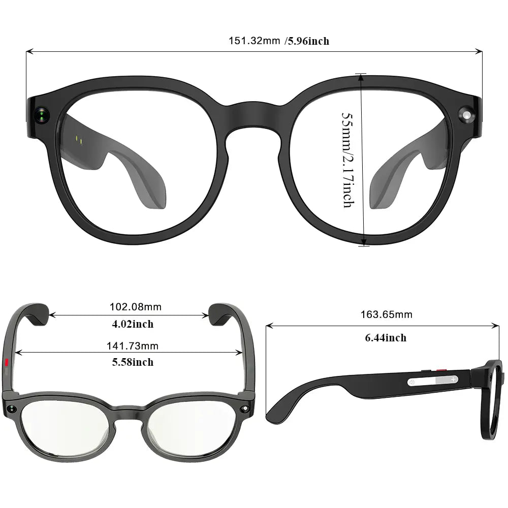 🎁Free Shipping 🔥Smart AI Camera Glasses Capture Every Moment, Hear Every Detail, Understand Every Language