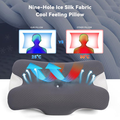 ⚡LAST DAY 50% OFF & Free Shipping🌈 VIPfree Cooling Memory Neck Pillow