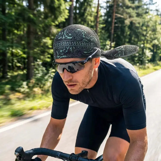 Sweat-Blocking Performance Bandana Cap - Stop Stinging Sweat & Keep Vision Clear