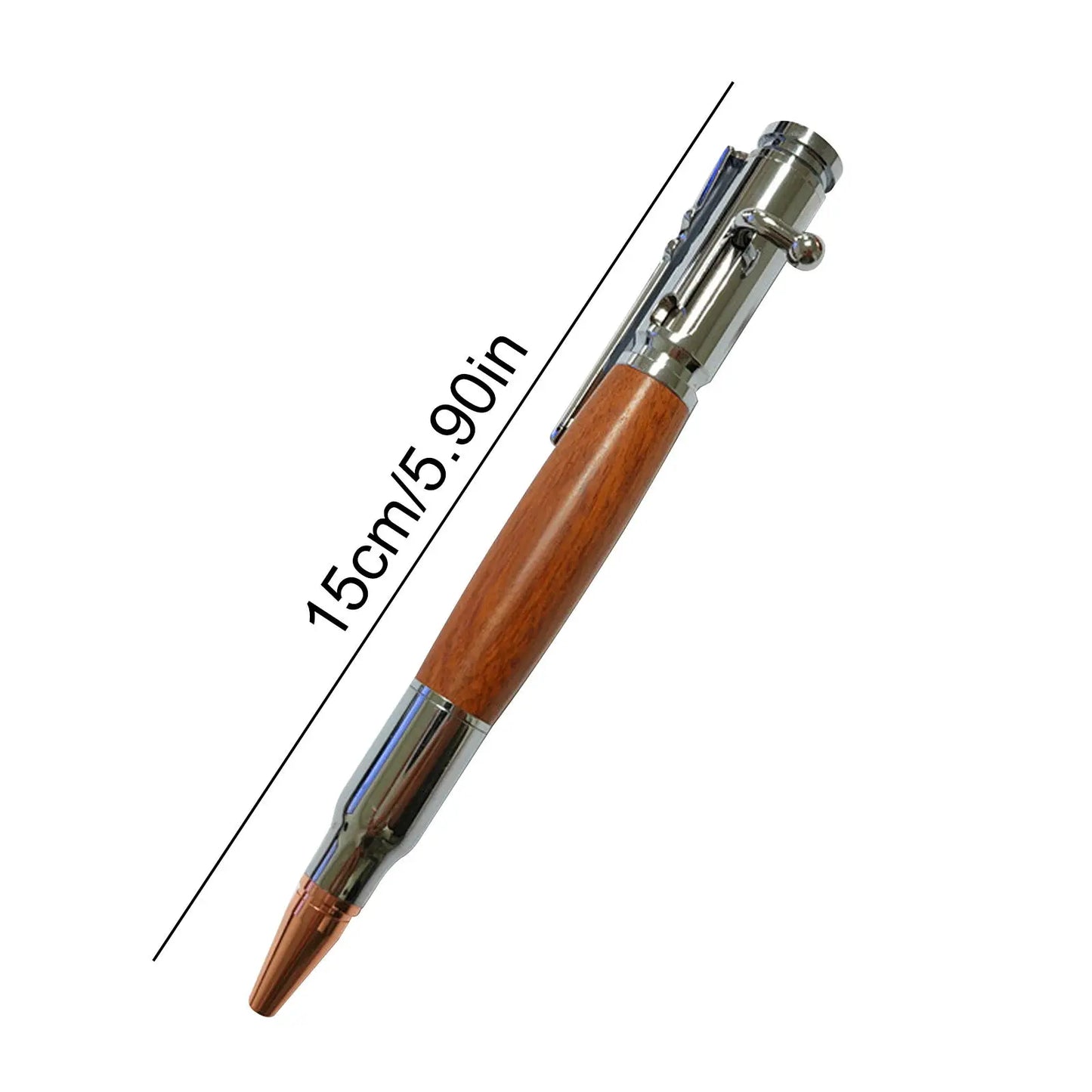 🖊100% Handmade Bolt Action Wooden Bullet PenTM | Crafted From Real Wood & Bullet Casing(Jake Wilson Handmade®) - BUY 3 FREE SHIPPING