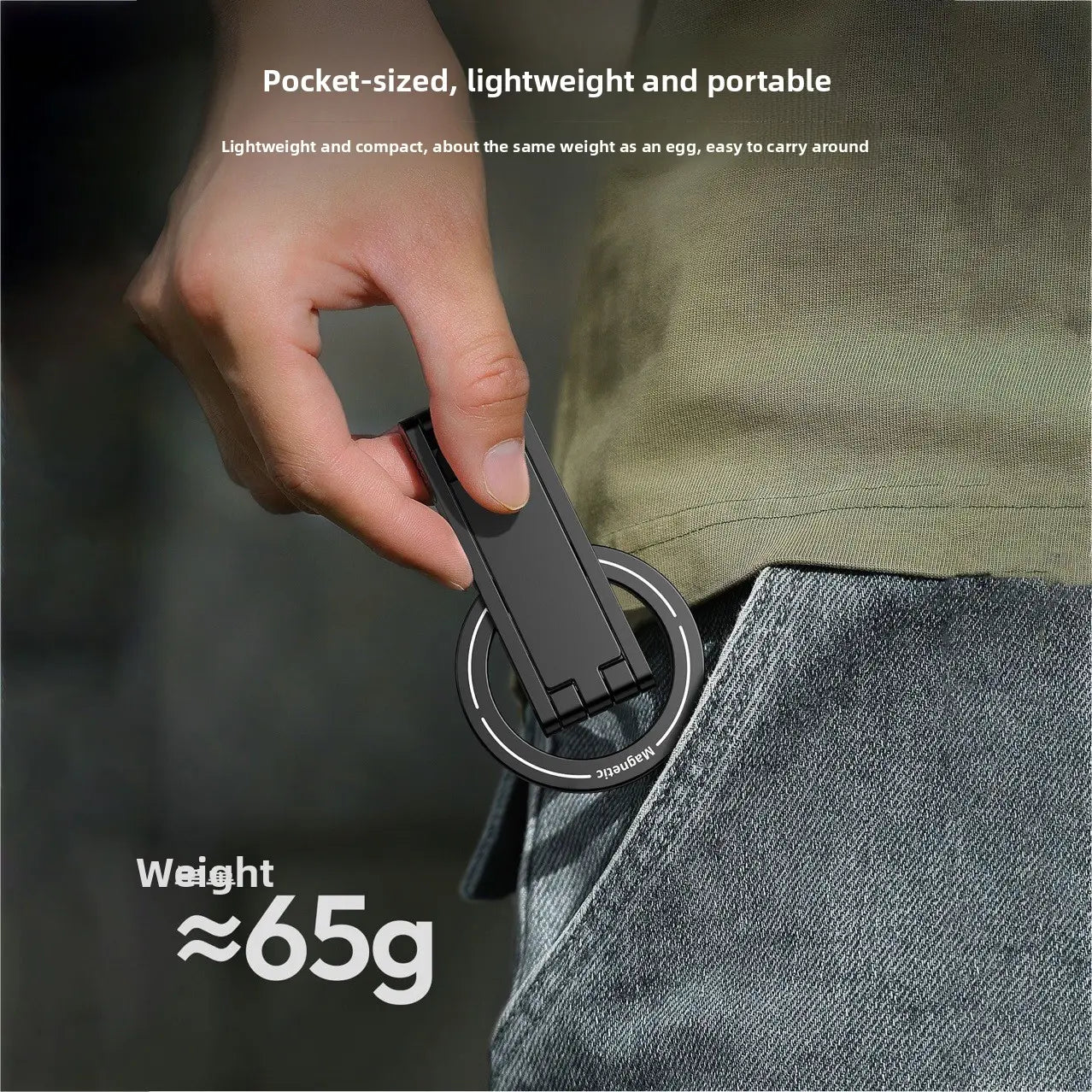 🔥 BEST-SELLER: The 65g Ultra-Slim Magnetic Pocket Tripod — Instant Hands-Free Filming & Pro Angles Anywhere!