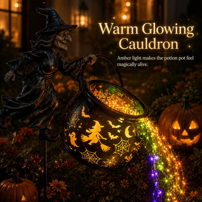 🎃 Halloween Witch Cauldron Garden Light(📦Buy 2 Free Shipping)