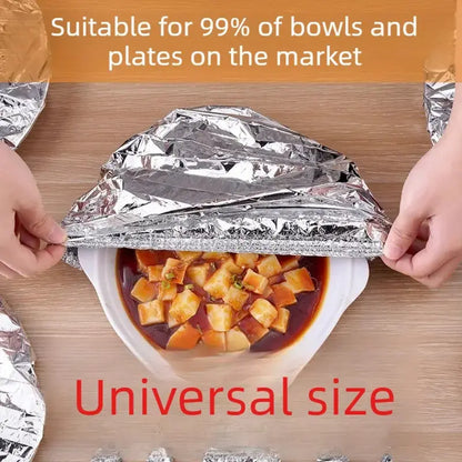 ✨ Kitchen Must-Have – Heat-Retaining Foil Cover | Keep Food Hot, Fresh & Protected