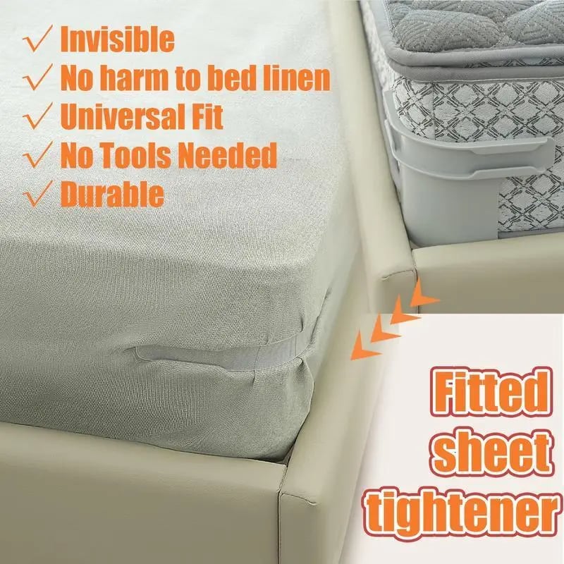 🛏️ No Slip Sheet Holders – Stay Secure All Night | Only $4.99 Each