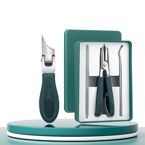 Eagle Beak Nail Clipper Set (With Filer and Nail Remover) for Thick Nails,Seniors&Ingrown Care