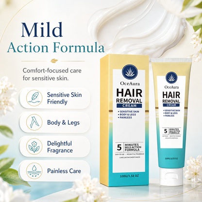 ✨ OceAura Mild Hair Removal Cream