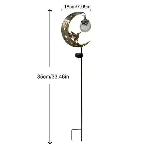 🔥 HOT SALE 50% OFF – Solar Garden Light ✨  Turn Your Dark Backyard Into A Magical Glowing Paradise 🌙