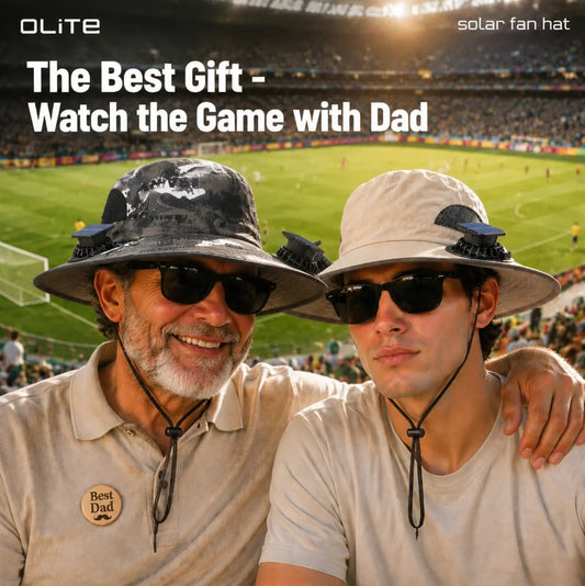 🌞🧢Solar Fan Cooling Hat, Sun Protection Bucket Hat with Dual Solar Powered Fans