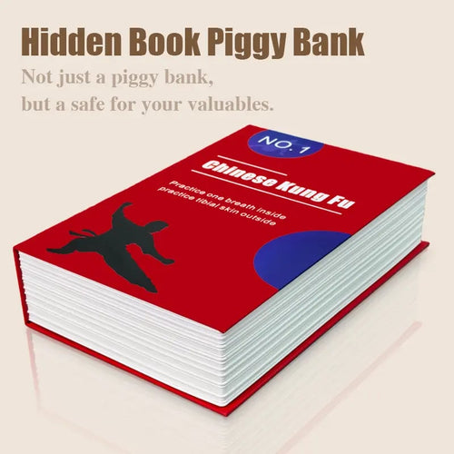 🏆#1 Best Seller 2026 🔥Hidden Book Safe with Combination Lock – Secure Your Cash & Valuables🗄️
