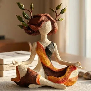 Abstract Meditation Sculpture