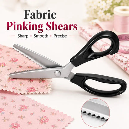 ✂️Stainless Steel Zig Zag Scissors with Serrated Teeth - Perfect for DIY Crafts