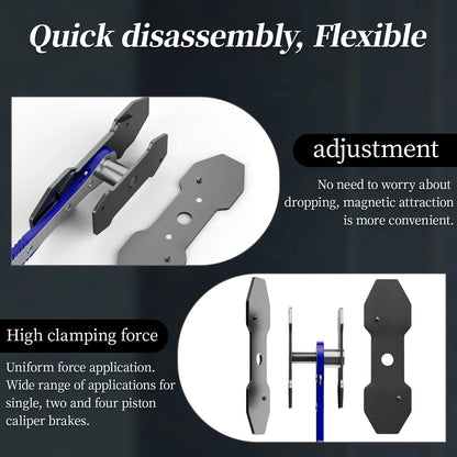 Brake Caliper Piston Press Tool for Single, Dual & Quad Piston Disc Brakes