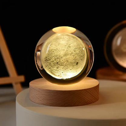 3D Crystal Planet Lamp