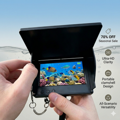 Ultra HD Underwater Fishing Camera | 1080P Real-Time Image & Night Vision Function (Seasonal Clearance