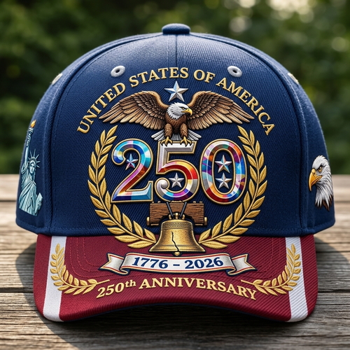 UNITED STATES OF  ANNIVERSARY 250TH  LIMITED EDITION CAP