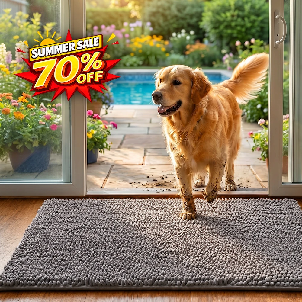 Muddy Mat Original Anti-Mud Mat - Ultra Absorbent & Non-Slip