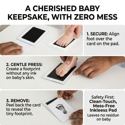 🔥 Paw Print Kit | Capture Their Paw Before It’s Gone Forever 🐾 No Mess Memory Keepsake